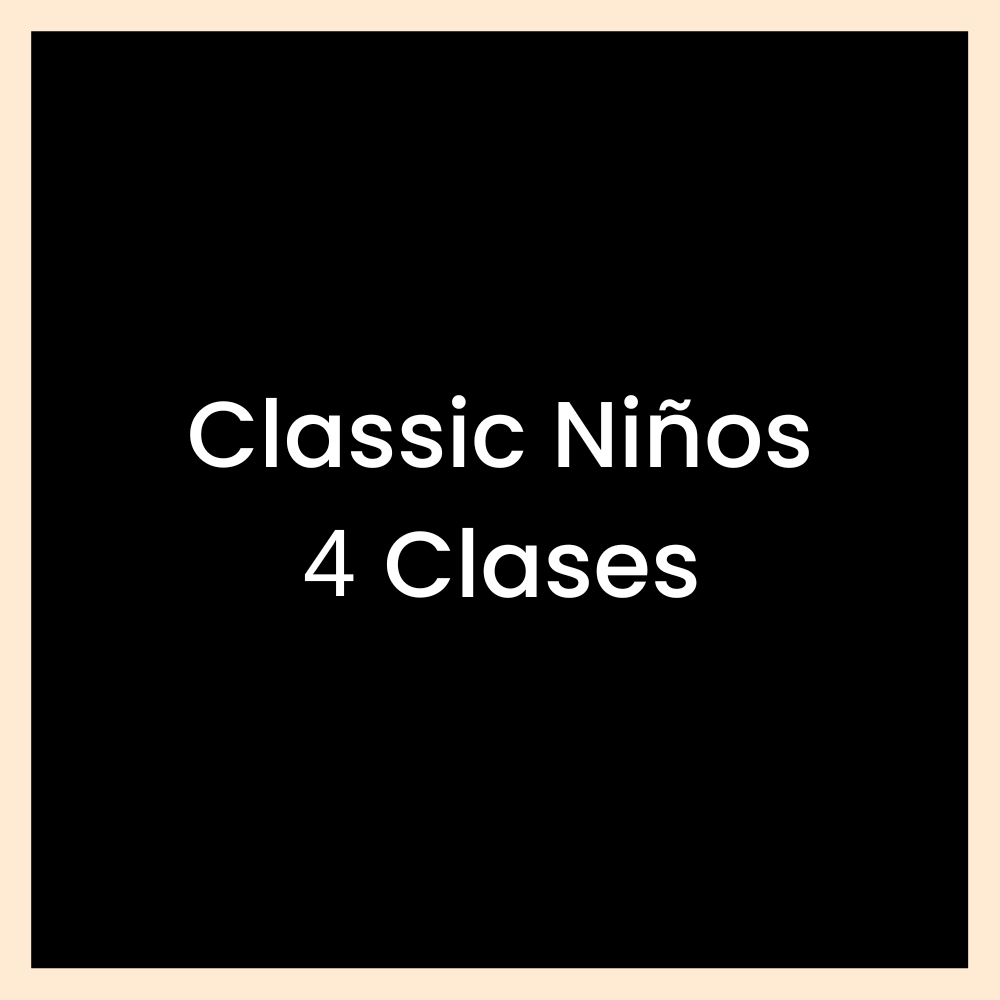 4 Clases Niños